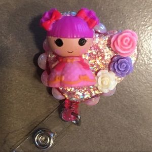 Lalaloopsy Tinies badge Reel for key card